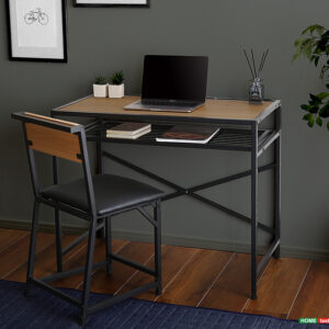 ヴィンテージ風コンパクトデスク＆チェアセット-CMBA-【-コンビア-】