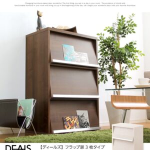 収納家具【DEALS-ディールズ-】 フラップ扉3枚タイプ