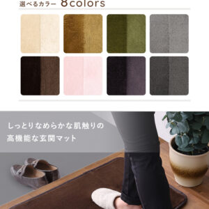 洗える玄関マット 45×65cm 【ヴィタム-Witam-】