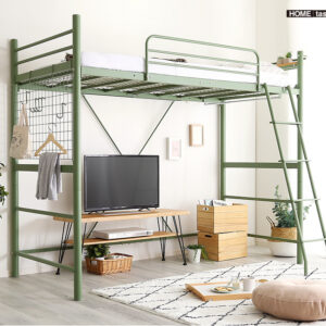 北欧インテリア 宮・コンセント付き ロフトベッド【SOPII-ソピー-】