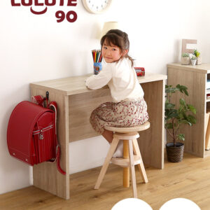 シンプルデスク90cm幅【LULUTE-ルルテ-】