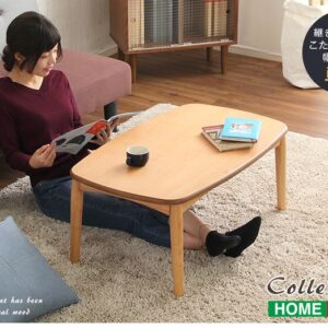こたつテーブル長方形　おしゃれな継ぎ足タイプ　Colle-コル-