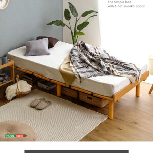 メラミンすのこベッド シングルサイズ 【Lauta-ラウタ-】