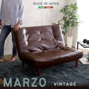 2Pリクライニング ヴィンテージソファ【MARZO-マルツォ-】