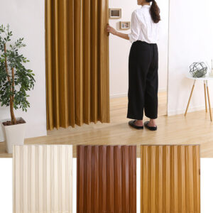 木目調アコーディオンドア　100幅　【FULDY-フルディ-】