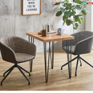 回転式　ファブリックダイニングチェア