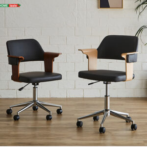 曲線が美しいデスクチェア