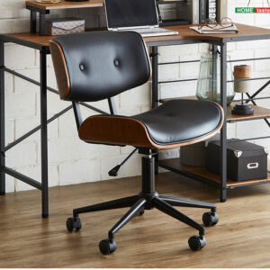 ゆるやかなカーブが美しいデスクチェア