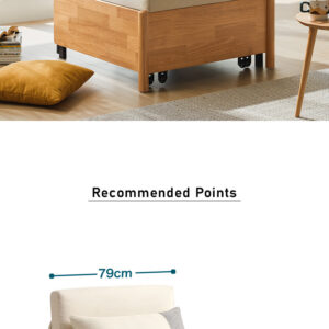 シンプルソファベッド(小)