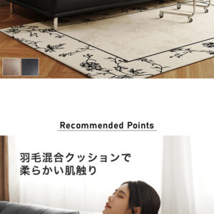 本革カウレザー3人掛けソファ