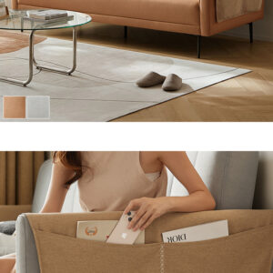 収納ポケット付きソファベッド