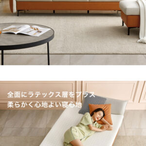 3人掛けソファ+オットマン クッション付き