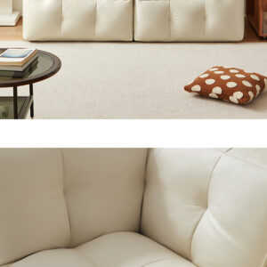 柔らかクッション2人掛けソファ