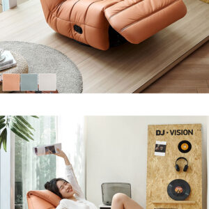 360度回転1人掛けリクライニングチェア