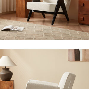 無垢材フレーム1人掛けアームチェア